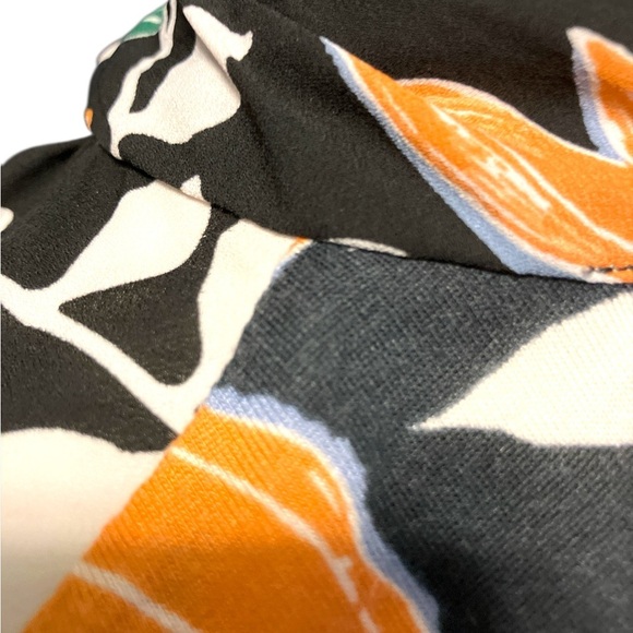 LOFT Tropical Floral Sleeveless Keyhole Blouse size s - Picture 7 of 7